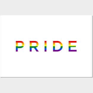 Pride LGTBIQ+ community lettering symbol Posters and Art